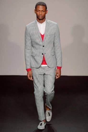 sfilata Daniele Alessandrini uomo autunno inverno 2014 2015 grigio