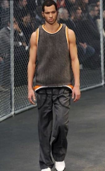 sfilata Givenchy uomo autunno inverno 2014 2015 canotta