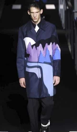 sfilata Kenzo uomo autunno inverno 2014 2015 trench