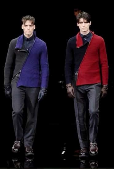 sfilata giorgio armani autunno inverno 2014 2015 zip
