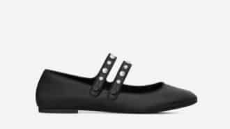 Ballerine con borchie Saint Laurent
