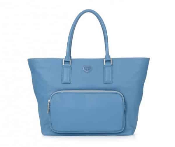 Borse Hogan Katie Grand primavera estate 2014 tote azzurro