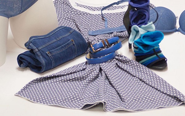 Golden Point primavera estate 2014 abbigliamento maxi maglia blu