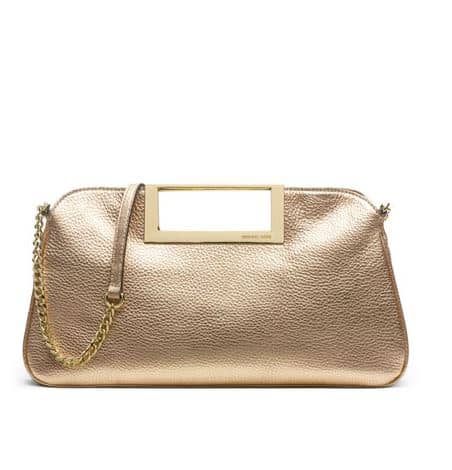 Michael Kors borse primavera estate 2014 clutch oro