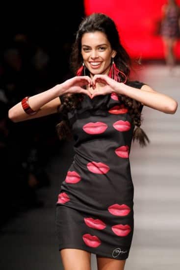 Sfilata Desigual autunno inverno 2014 2015 baci