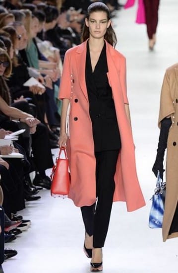 Sfilata Dior autunno inverno 2014 2015 rosa