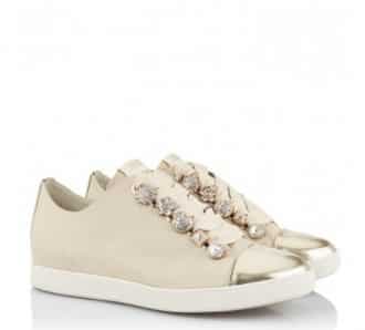 Sneakers con dettagli oro Liu Jo