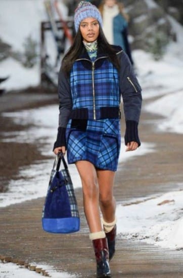 Tommy Hilfiger autunno inverno 2014 2015 azzurro