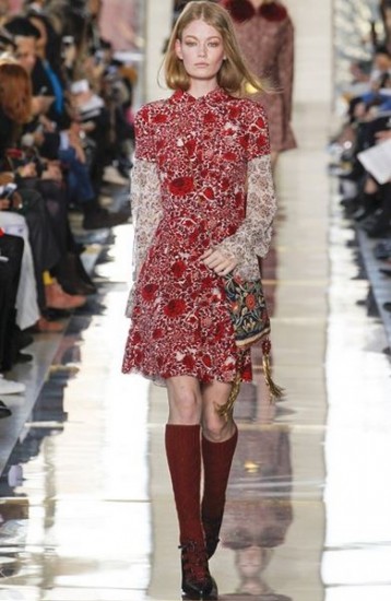 Tory Burch autunno inverno 2014 2015 rosso