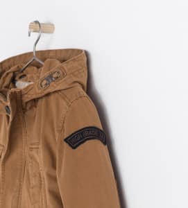  Zara kids parka alla coreana interno rimovibile 42.95 euro