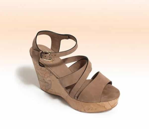 catalogo scarpe primavera estate 2014 Alviero Martini sandalo zeppa