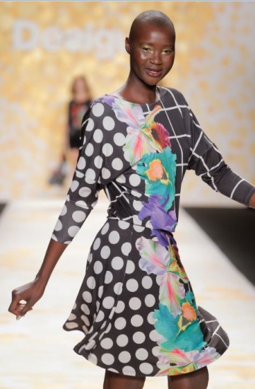 collezione Desigual autunno inverno 2014 2015 abito stampe