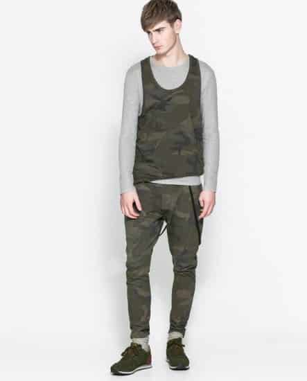 collezione uomo Zara primavera estate 2014 camouflage
