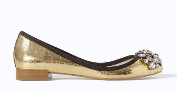 scarpe Zara primavera estate 2014 ballerina gioiello