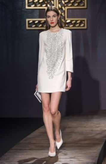 sfilata Elisabetta Franchi autunno inverno 2014 2015 strass