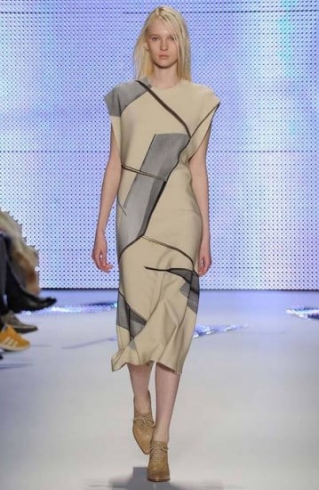 sfilata Lacoste autunno inverno 2014 2015 abito