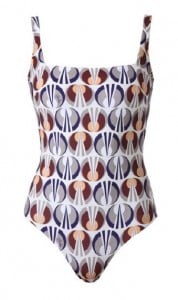 Costumi da bagno 2014 Rochas stampe optical