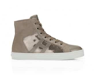 Hogan Ribel bambina grigia con paillettes 135 euro