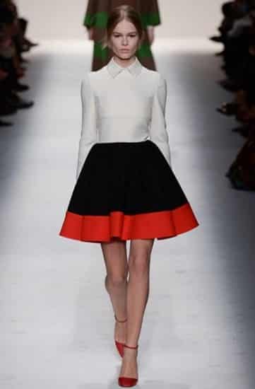 Valentino donna autunno inverno 2014 2015 gonna