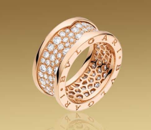anelli Bulgari 2014 b.zero1 pave