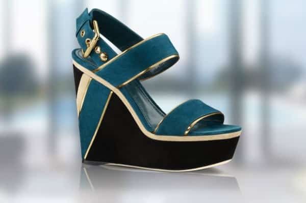 scarpe Louis Vuitton primavera estate 2014 zeppa