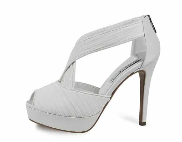 scarpe da sposa Albano primavera estate 2014 drappeggio