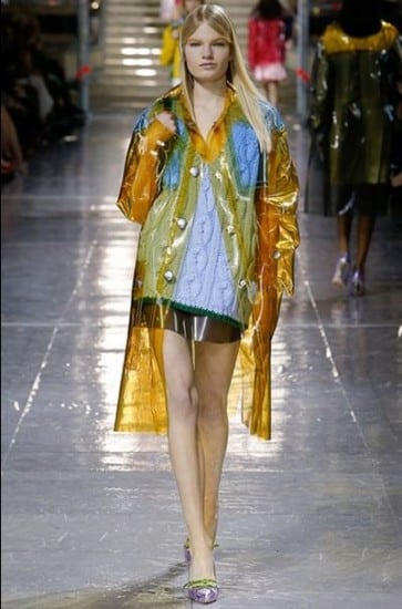 sfilata Miu Miu autunno inverno 2014 2015 giallo