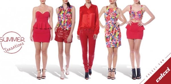 Colcci primavera estate 2014 abbigliamento rosso