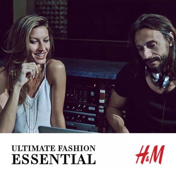 HM Essential Bob Sinclar Gisele Bundchen nuovi testimonial