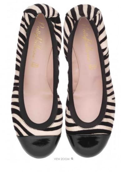 Pretty Ballerinas primavera estate 2014 zebra