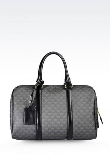 borse Emporio Armani pvc 2014 nera