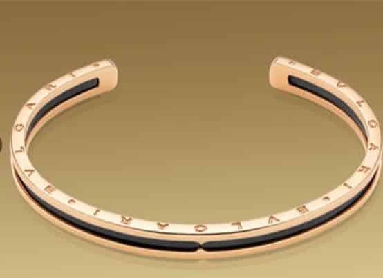 gioielli uomo Bulgari bracciale oro rosa