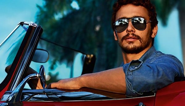 occhiali da sole Gucci 2014 uomo James Franco