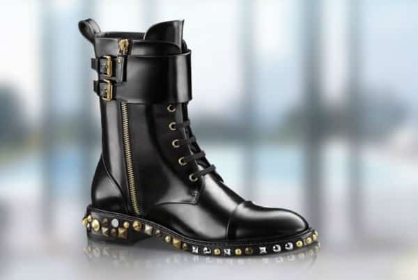 scarpe con borchie primavera estate 2014 stivale Louis Vuitton