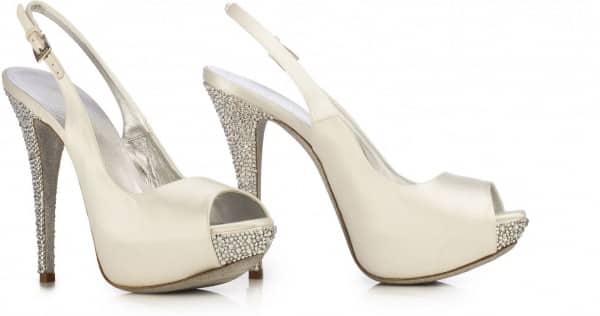 Loriblu scarpe da sposa 2015 sligback