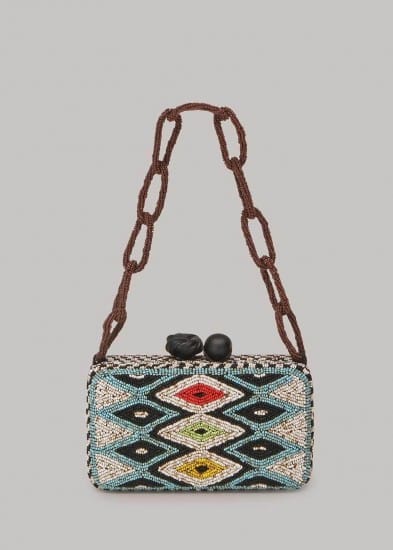  Maliparmi Clutch Ikat Beaded 128 euro