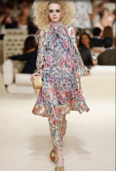 Trend primavera estate 2015 fiori Chanel