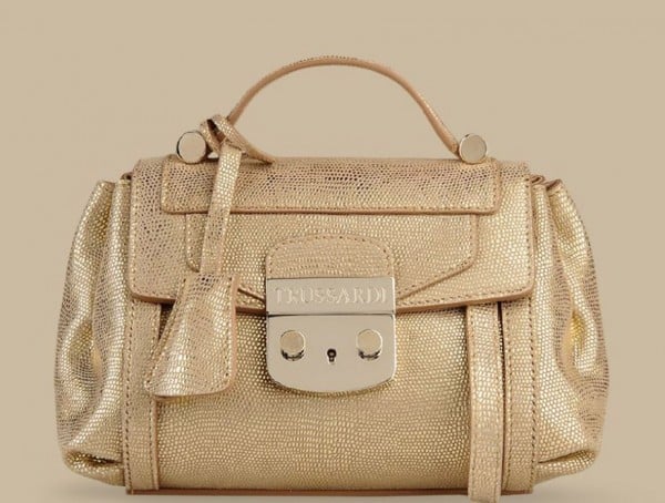 borse Trussardi primavera estate 2014 oro