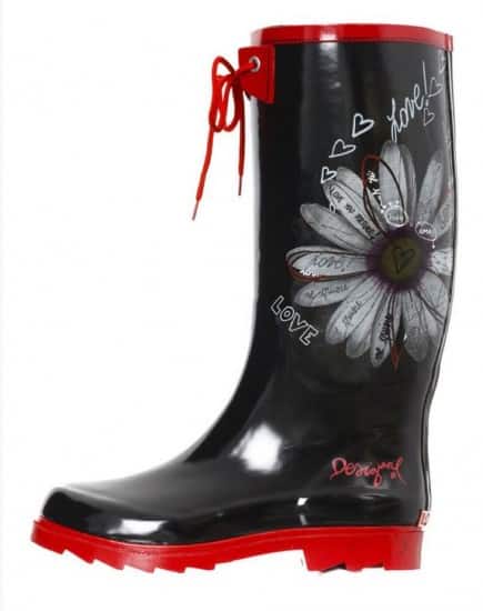 scarpe Desigual autunno inverno 2014 2015 rainboots