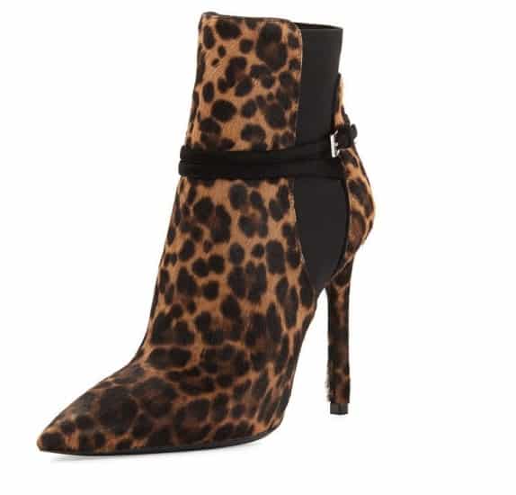 scarpe Prada autunno inverno 2014 2015 tronchetto animalier