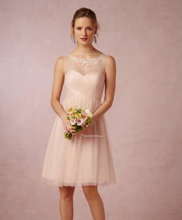  Abito da damigella Aracne scollo dolcevita tulle e chiffon 161.15 euro