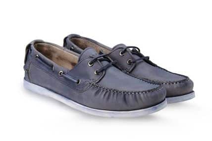  Armani Jeans mocassino in pelle con suola in gomma 145.00 euro