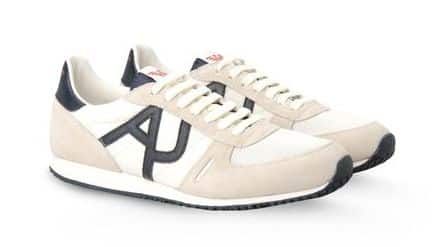 Armani Jeans sneaker in suede e tessuto tecnico con logo 130.00 euro