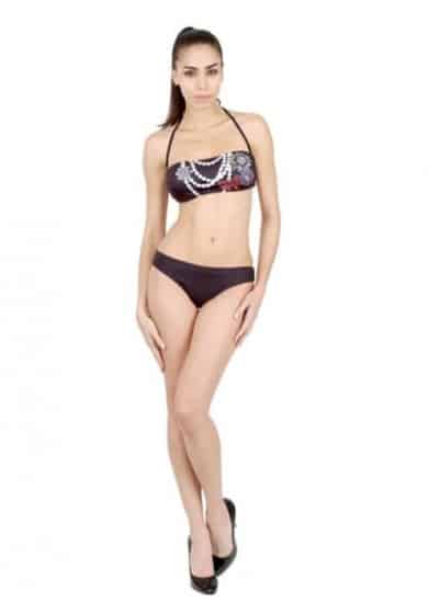 Bikini brasiliani 2014 Moschino nero