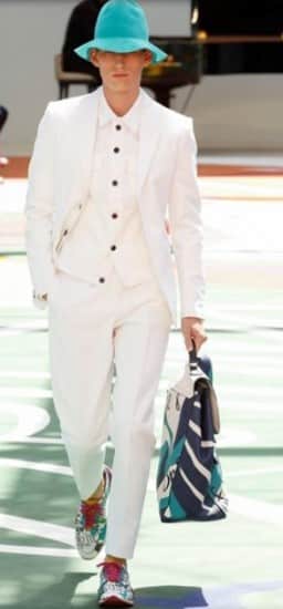 Burberry uomo primavera estate 2015 bianco