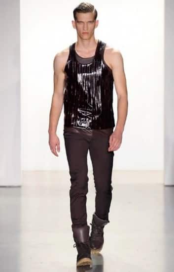 Calvin Klein uomo primavera estate 2015 marrone