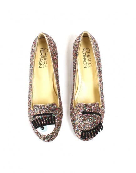  Chiara Ferragni blink eyes glitter multicolor 145.00 euro