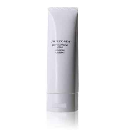 Consigli di bellezza uomo scrub shisheido