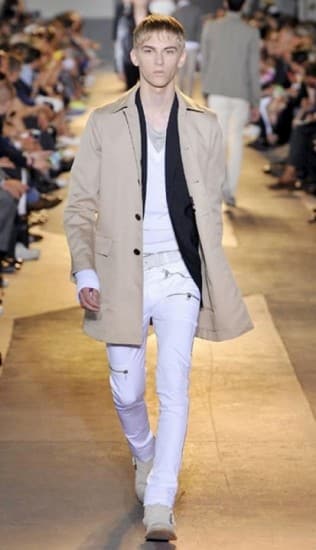 Diesel Black Gold uomo primavera estate 2015 trench