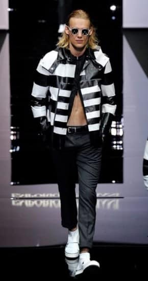 Emporio Armani uomo primavera estate 2015 righe